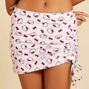 ˚⟡˖ ࣪  hello kitty swim skirt cover up